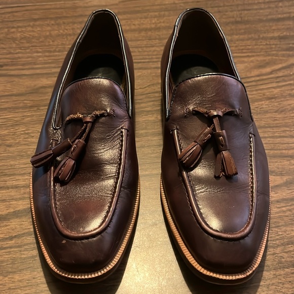 Blake McKay Size 8 Leather Tassel Loafers - Picture 1 of 7